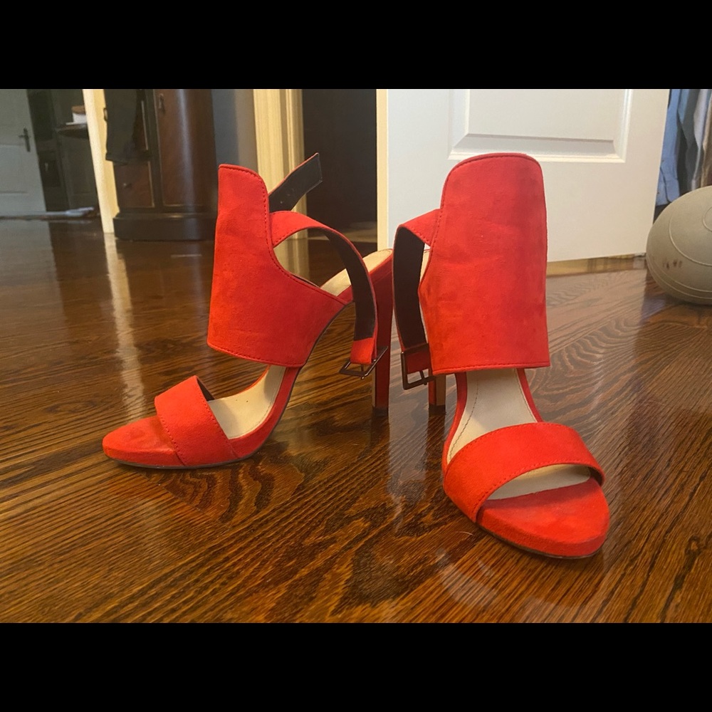 Brand New Red Zara Heels